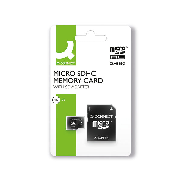 Q-Connect 16GB Micro SD Card Class 10 KF16012