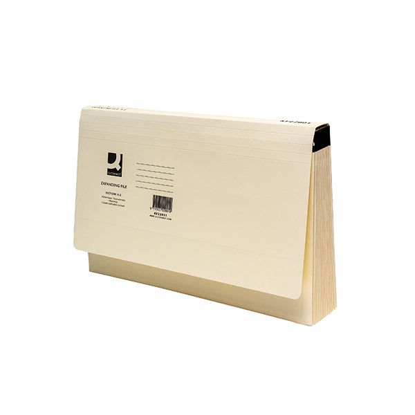 Q-Connect Expanding File Foolscap A-Z Manilla KF22001