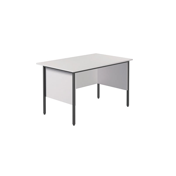 Serrion Rectangular 4 Leg Desk 1200x750x730mm White KF800002
