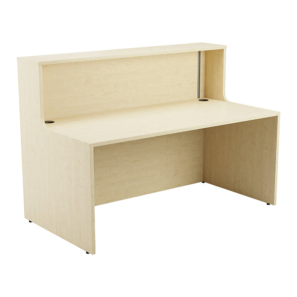 Jemini Reception Unit with Extension 1400x800x740mm Maple KF818275