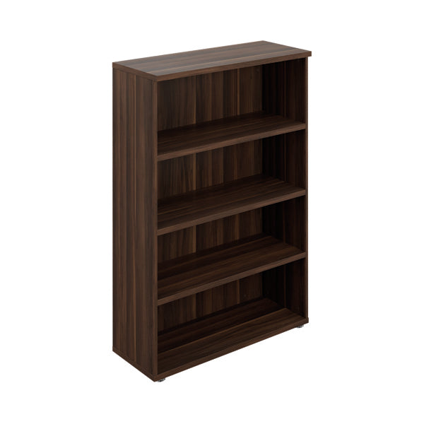 Avior Executive Bookcase 1005x404x1560mm Dark Walnut KF821946