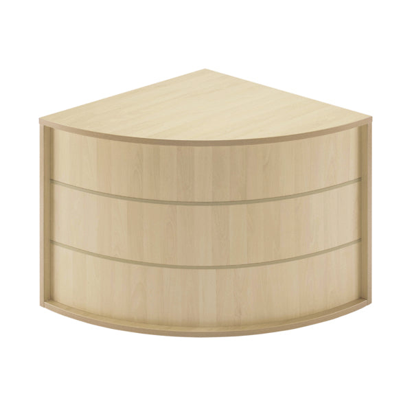 Jemini Modr Corner Base Unit Maple