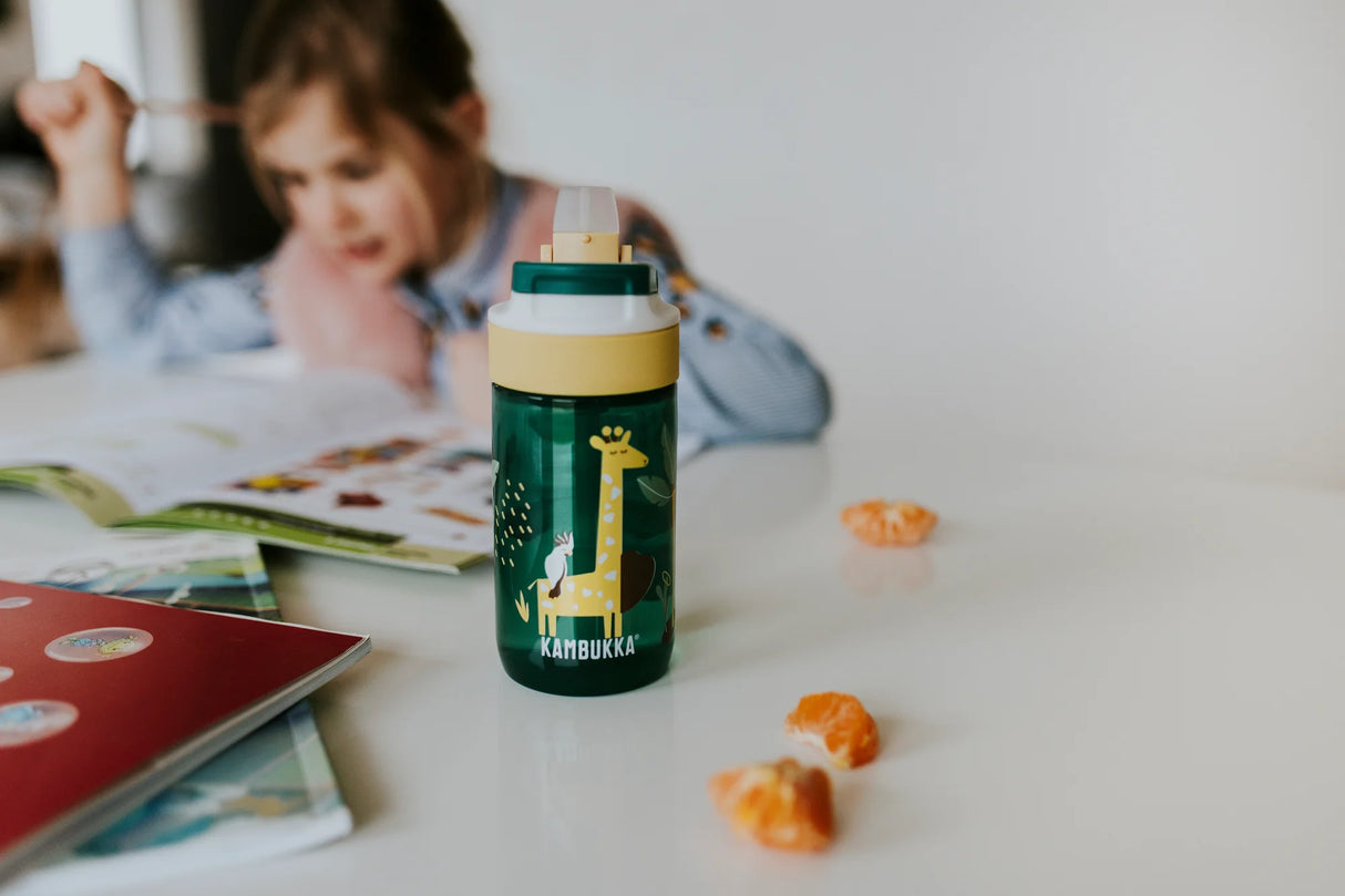 Kambukka BPA Free Kids Water Bottle - Wild Safari