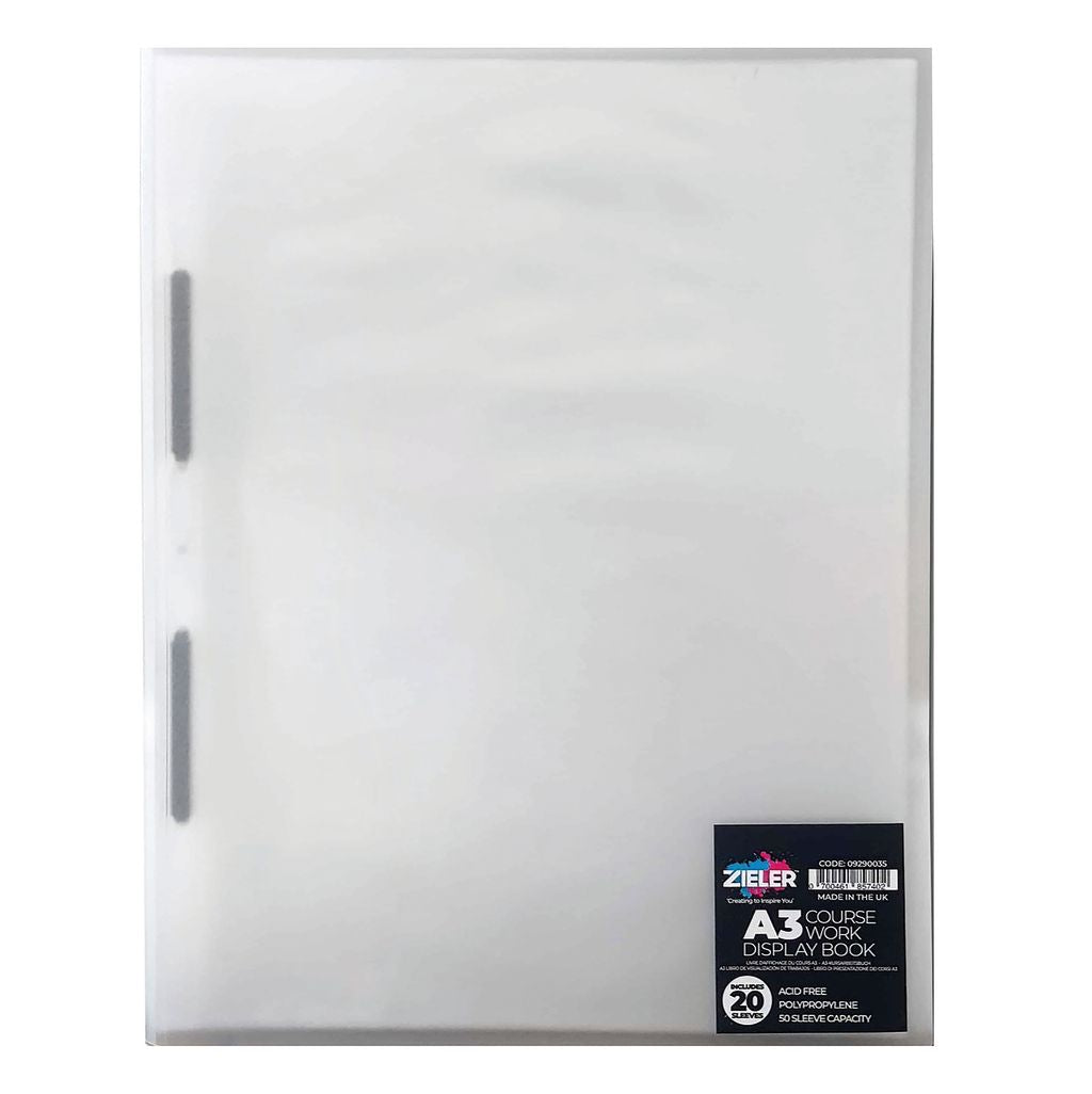 Zieler A3 Display Presentation Book (20 Sheets)
