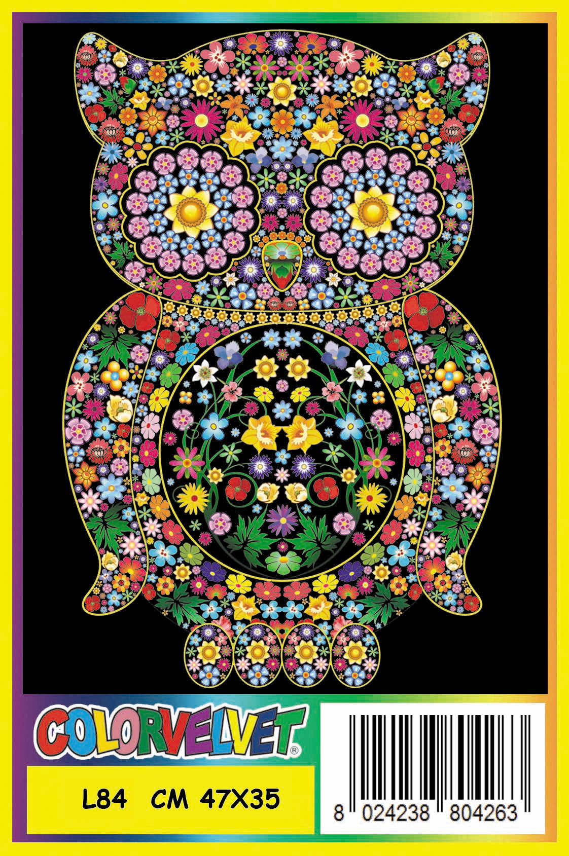 Colorvelvet Large - Owl Flowers