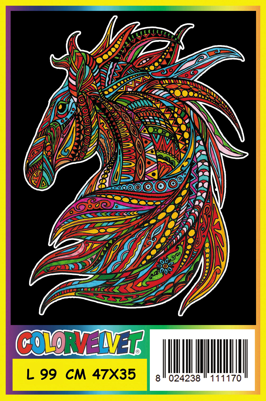 ColorVelvet Large - Wind Horse