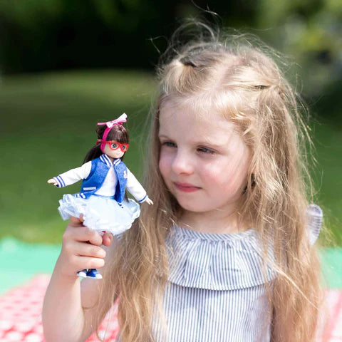 Lottie Doll - Rockabilly Doll with Glasses