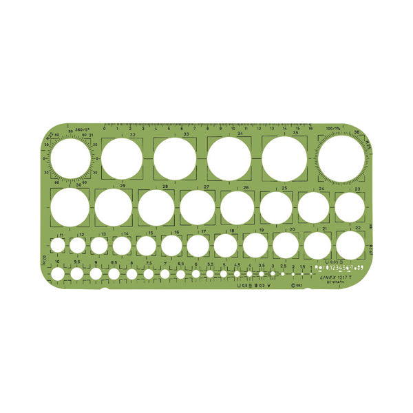 Linex Template 1217T Circle 100414311