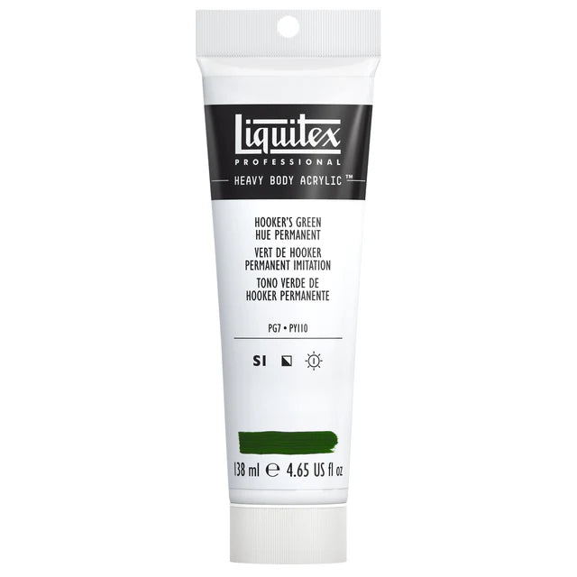 Liquitex Heavy Body Acrylic Paint 138ml - Hookers Green (S1A)