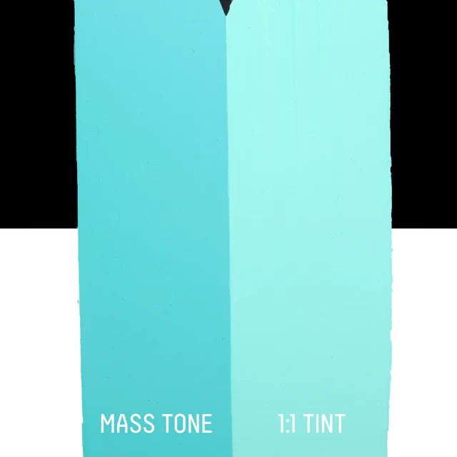 Liquitex Heavy Body Acrylic Paint 59ml - Light Blue Permanent two tone