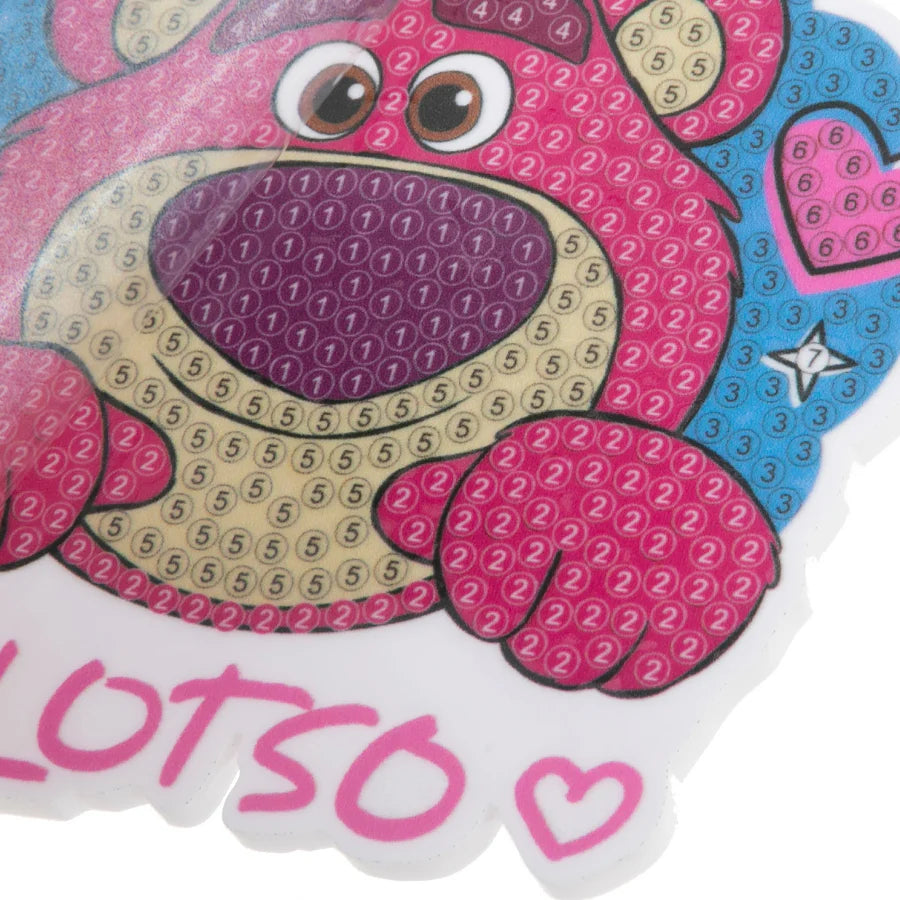 Crystal Art Bag Charm - Lotso