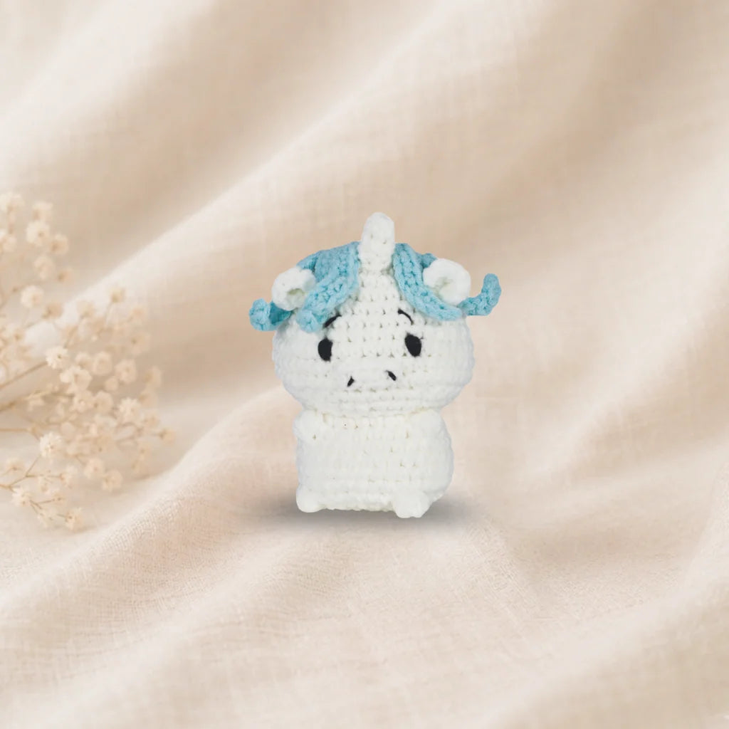 Knitty Critters Pouch Pals - Luna Unicorn