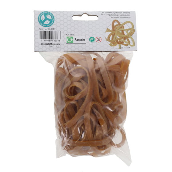 Concept 100g Bag Elastic Bands - Size 64