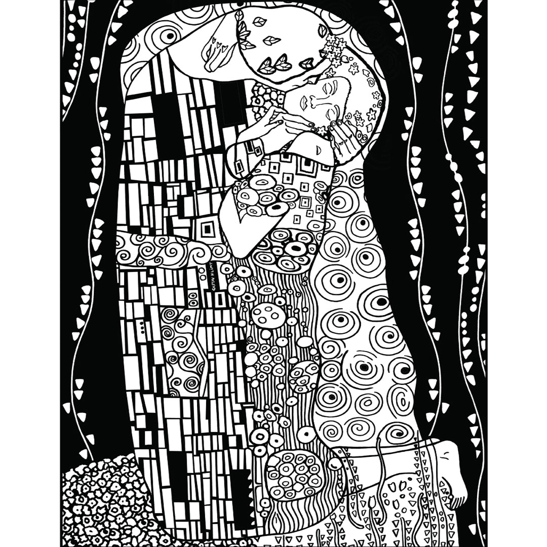 Colorvelvet Large - Klimt: The Kiss