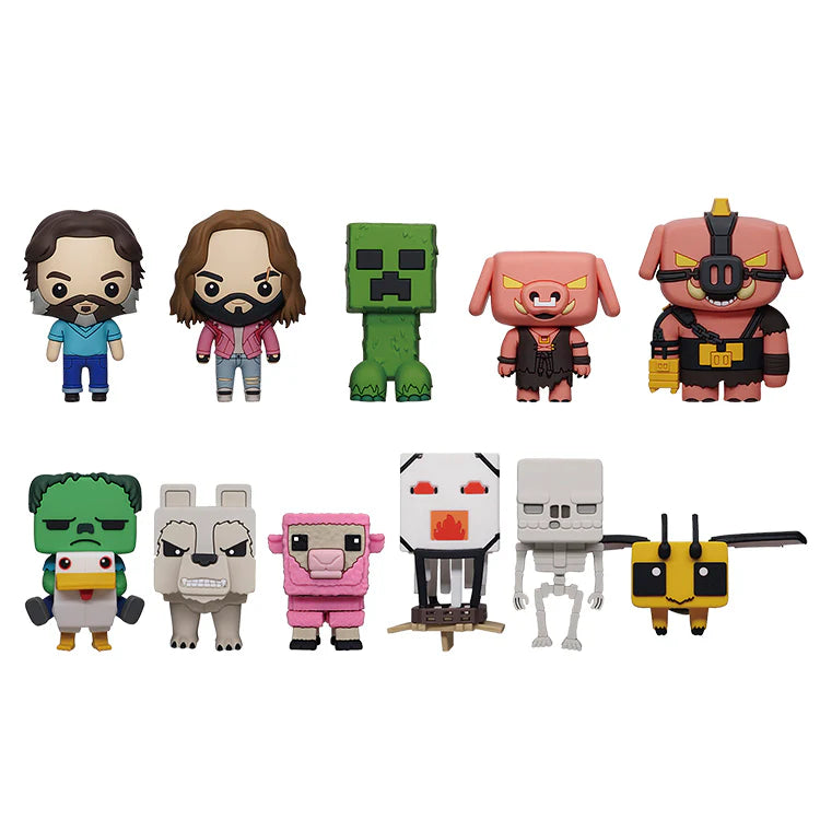 Minecraft Movie Bag Clips