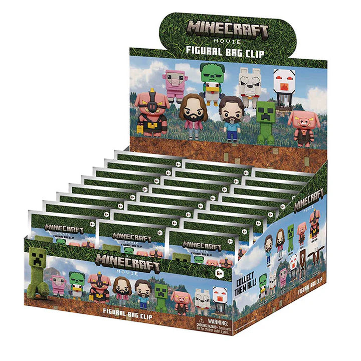 Minecraft Movie Bag Clips (Blind Bag)