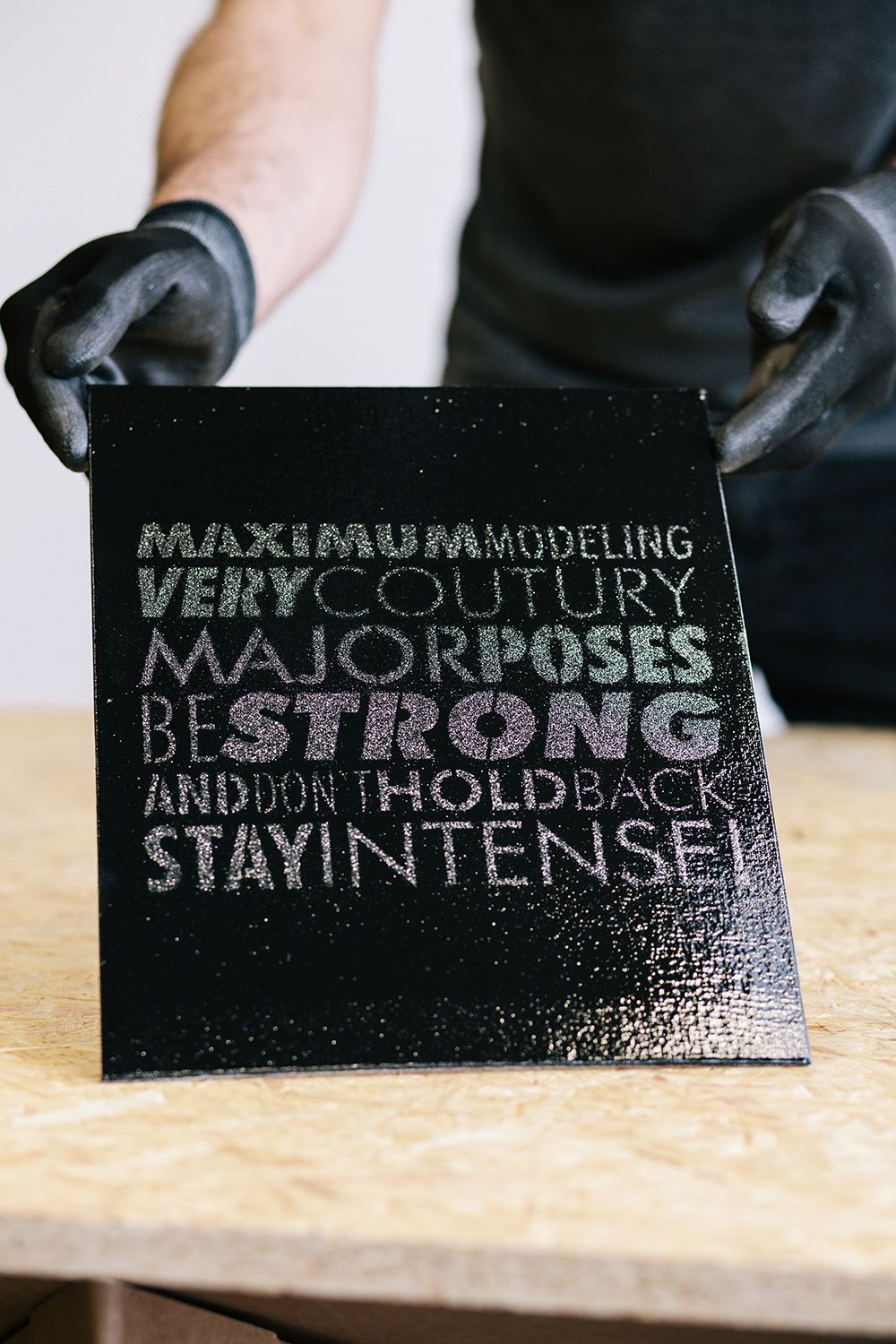 Montana Glitter EFFECT Spray Paint - Silver