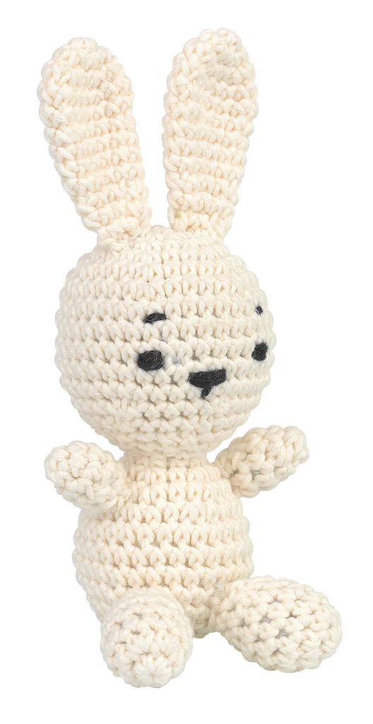 Knitty Critters Pouch Pals - Popcorn The Bunny