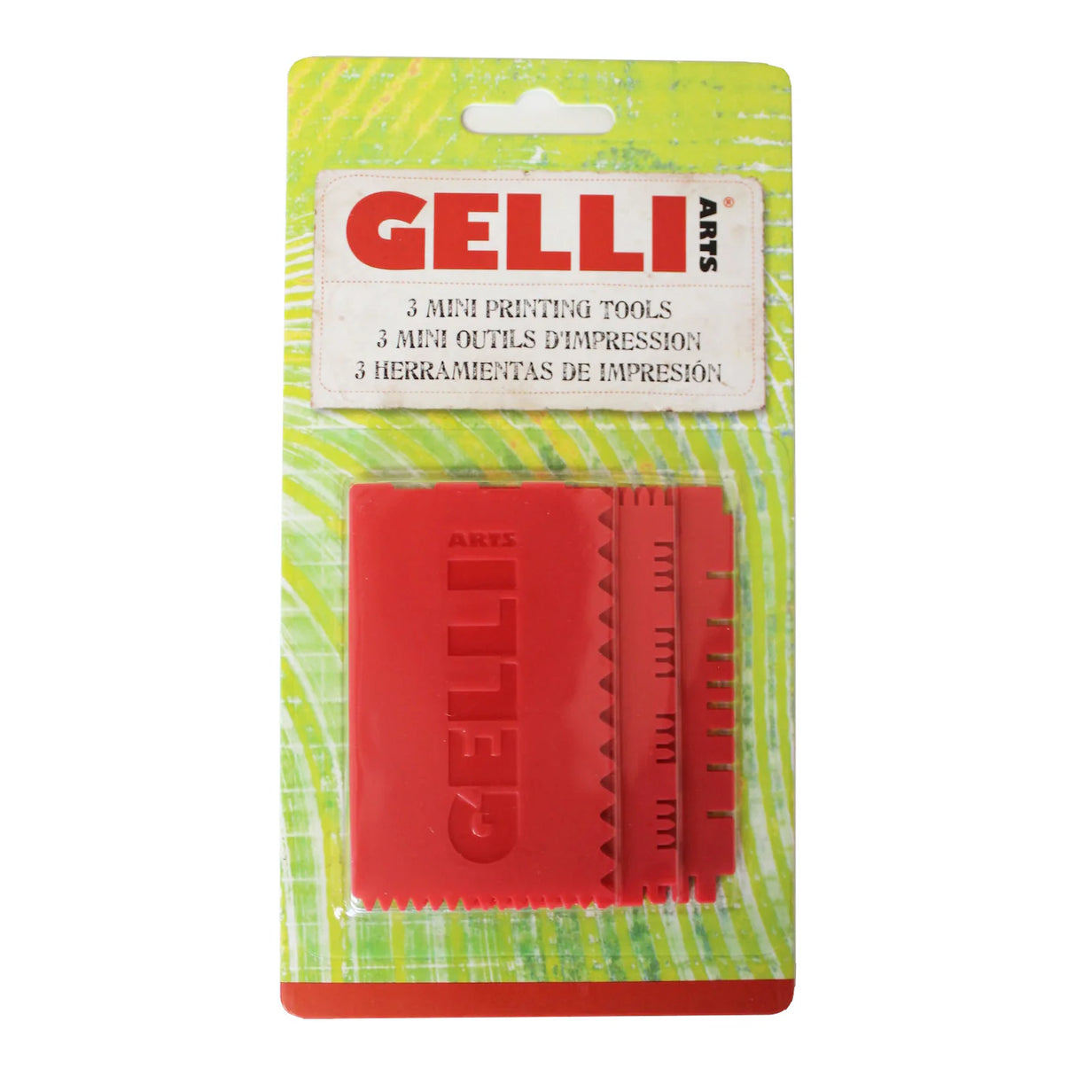 Gelli Arts Plate Mini Printing Tools - Combs