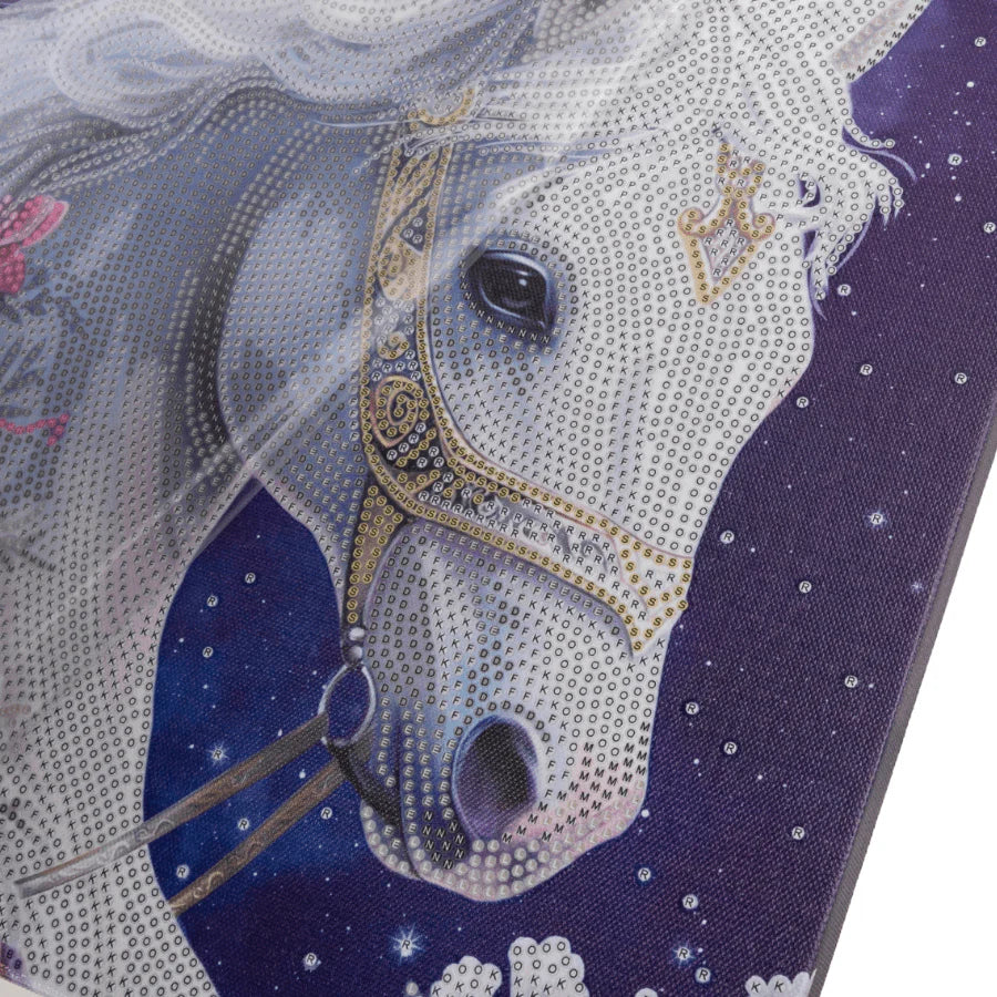 Crystal Art Canvas Kit 30x30cm - Mystic Beauty