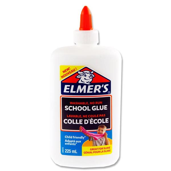 Elmers School & Slime Glue 225ml - White
