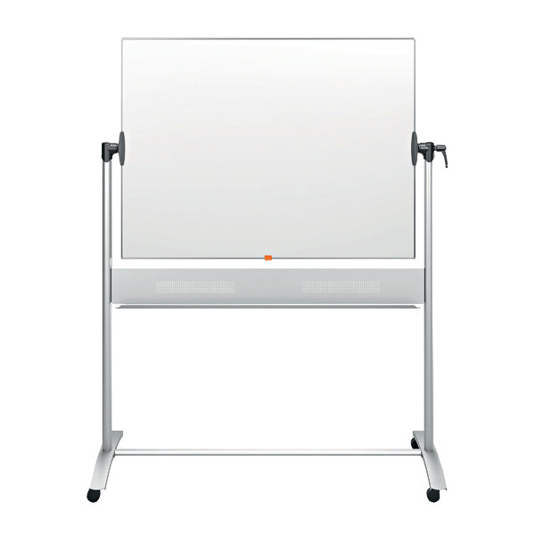 Nobo Enamel Magnetic Mobile Whiteboard 1500x1200mm 1901035