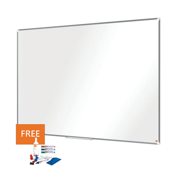 Nobo Premium Plus Enamel Magnetic Whiteboard 1200 x 900mm 1915145