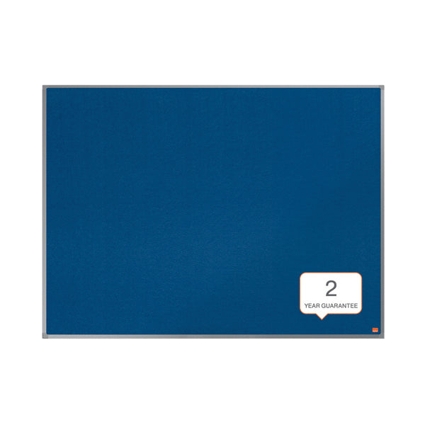Nobo Essence Felt Notice Board 900 x 600mm Blue 1915203