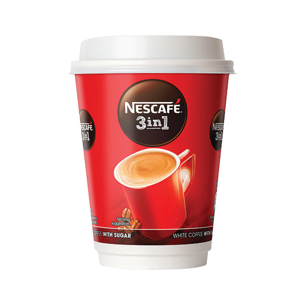 Nescafe and Go 3 in 1 White Coffee Cups (Pack of 8) 12495376