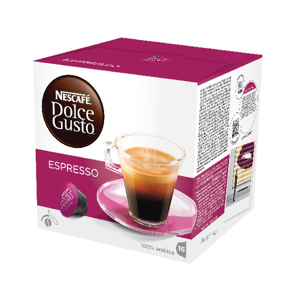 Nescafe Dolce Gusto Espresso Coffee Capsules (Pack of 48) 12423690
