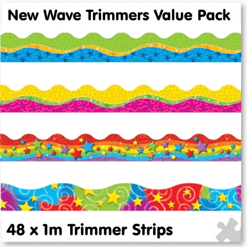 Terrific Trimmers Value Pk - New Waves 48x1m Strip