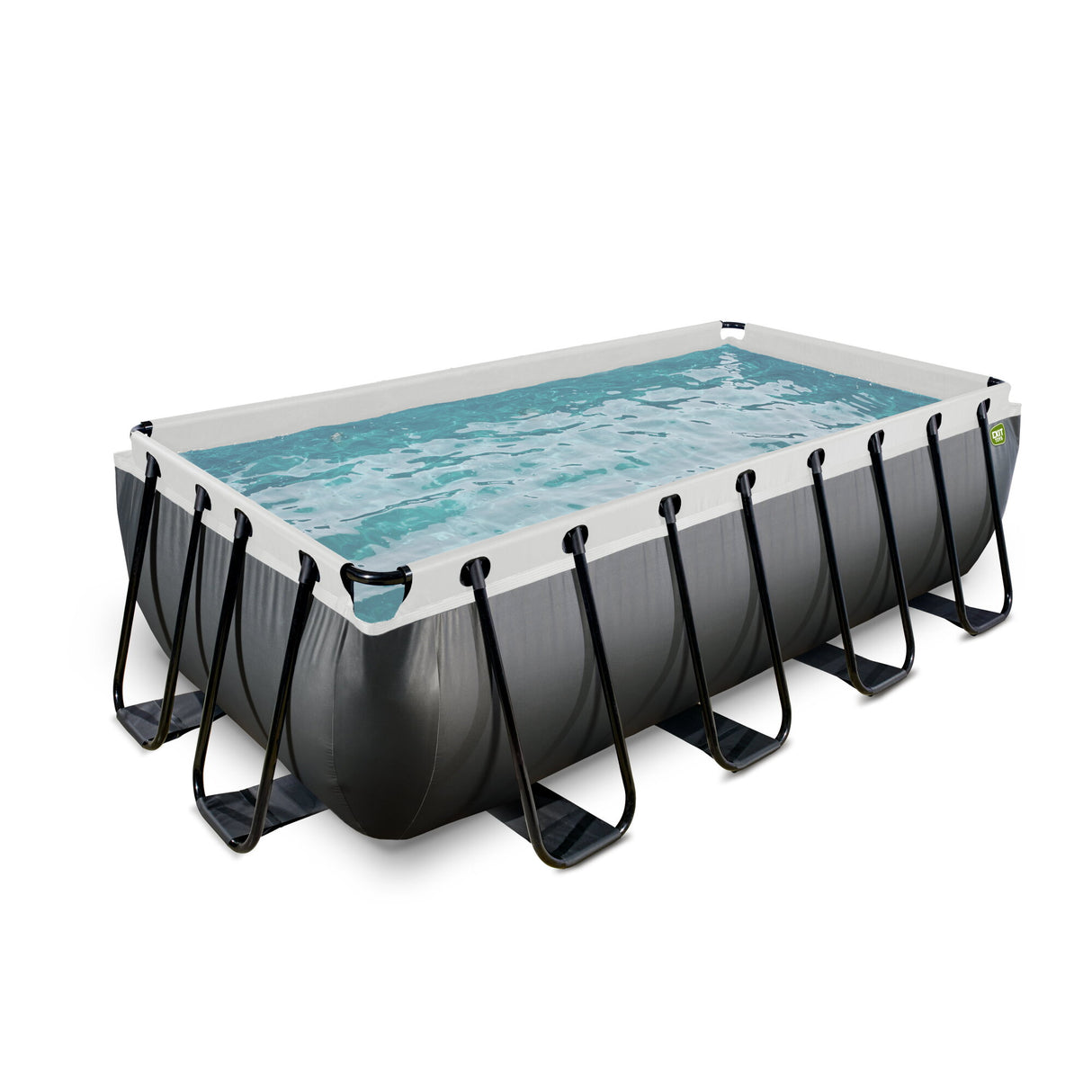 No Cover 4m EXIT Frame Black Pool