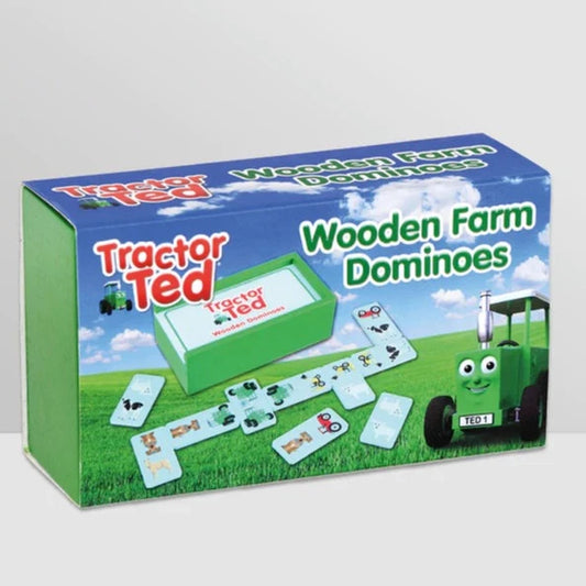 Tractor Ted Wooden Farm Dominoes