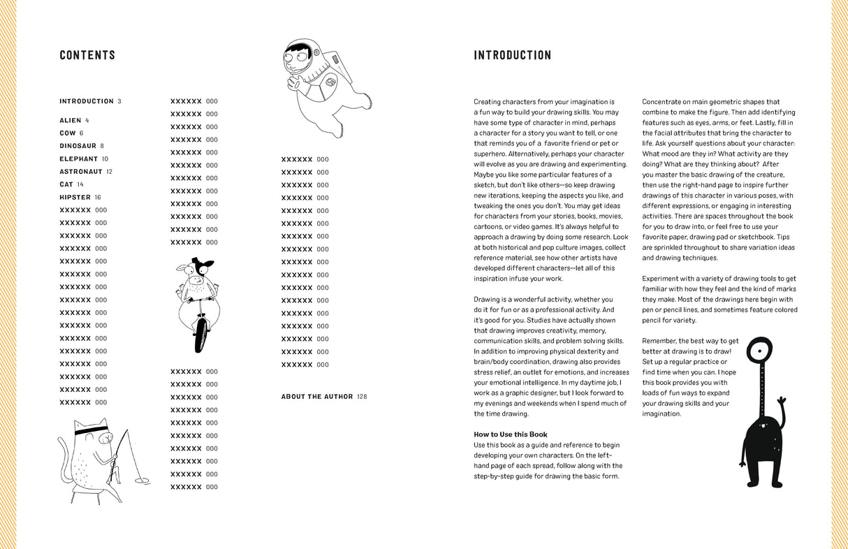 Draw 62 Characters and Make Them Cute Book