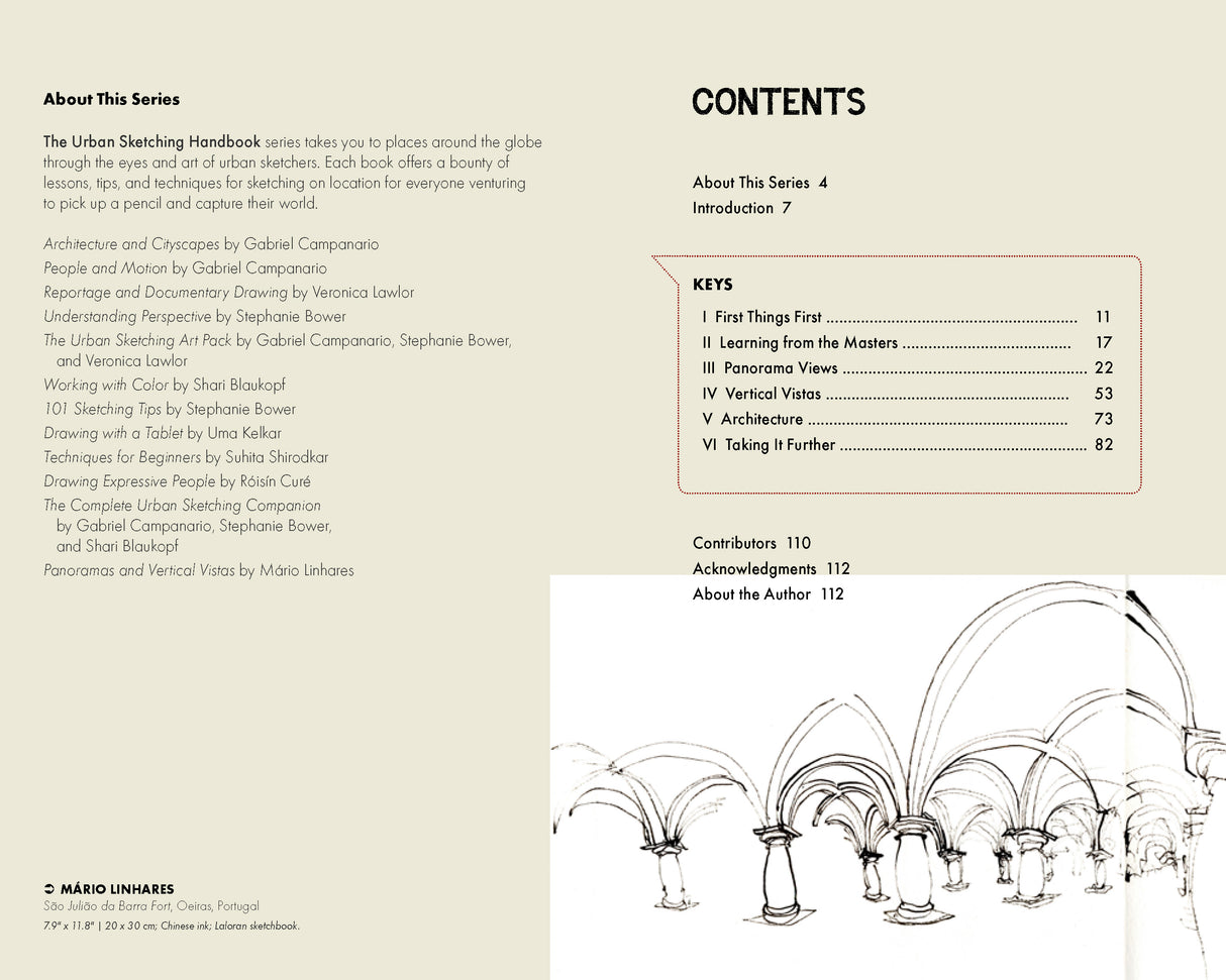 Urban Sketching Handbook: Panoramas and Vertical Vistas Book
