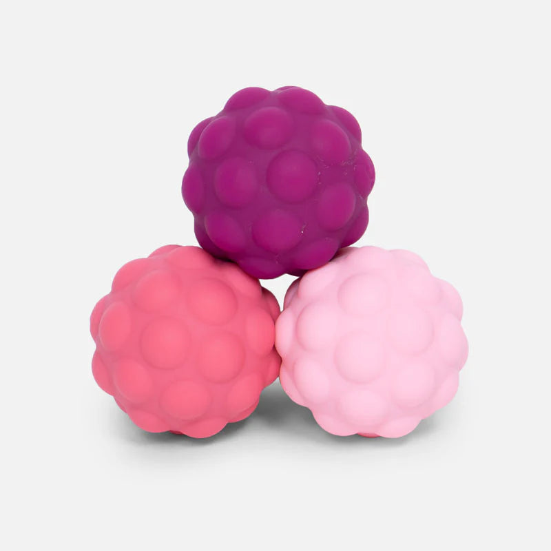 Speks Odds Silicone Fidget Magnets - Purple Bumps (3 Pack)