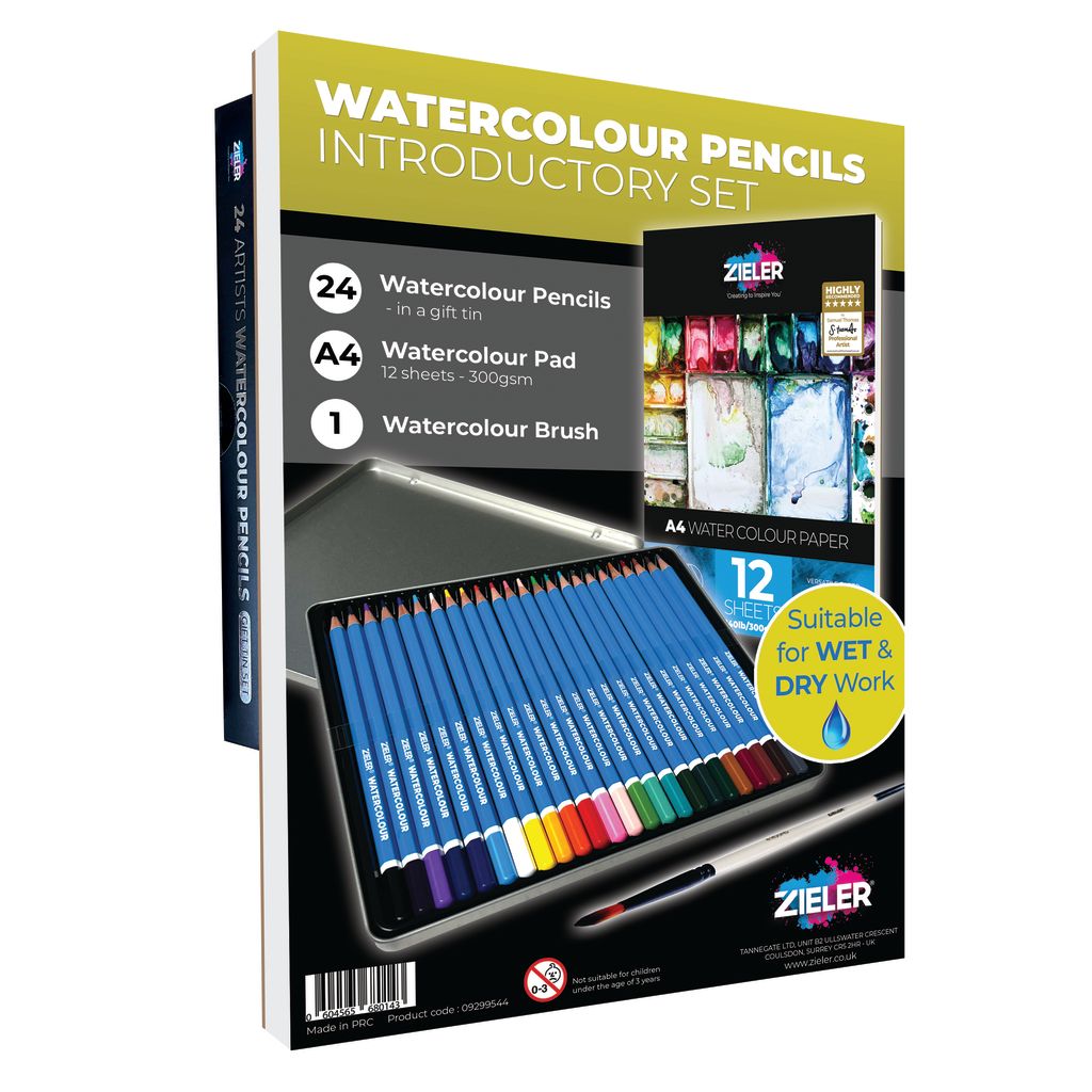 Zieler Watercolour Pencils Introductory Set