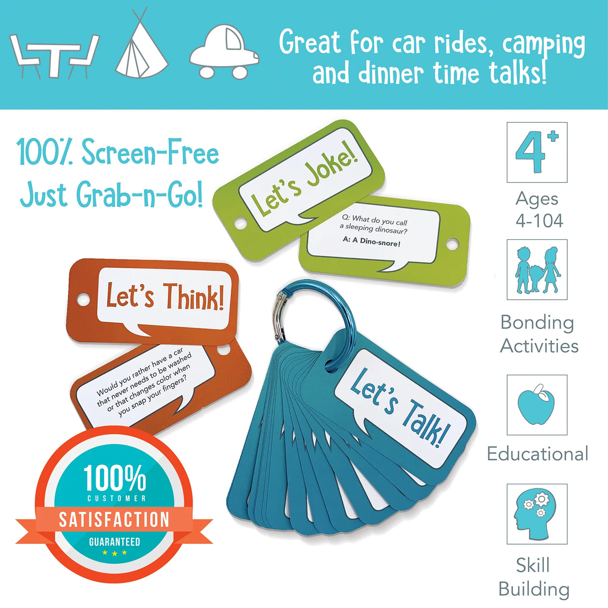 Open The Joy - Conversation Cards: Lets Talk