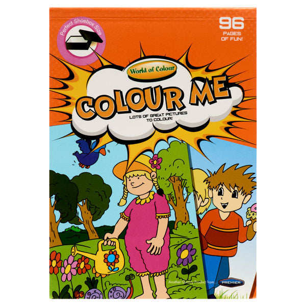 World of Colour A5 96Pg My Little Colouring Book