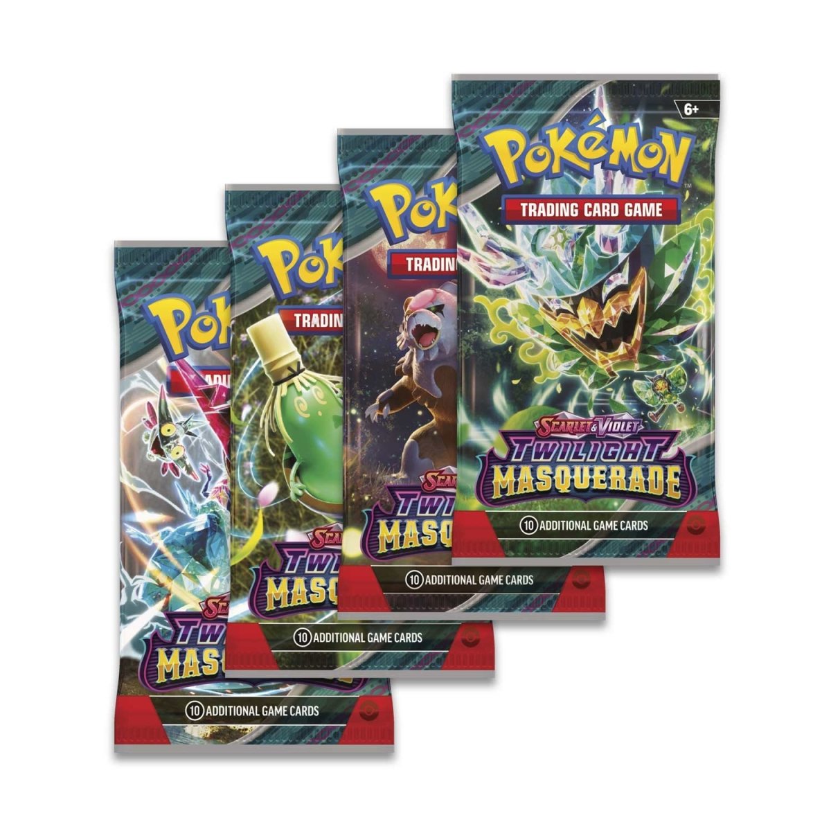 Pokémon Scarlet & Violet Twilight V6 Masquerade Card Booster Pack