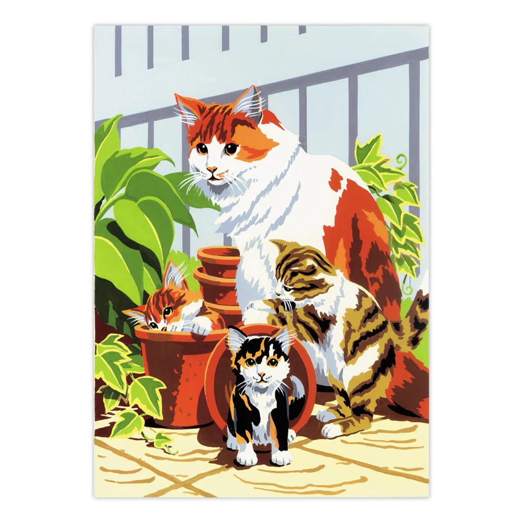 Paint By Numbers Junior - Small Cats (Set of 3)
