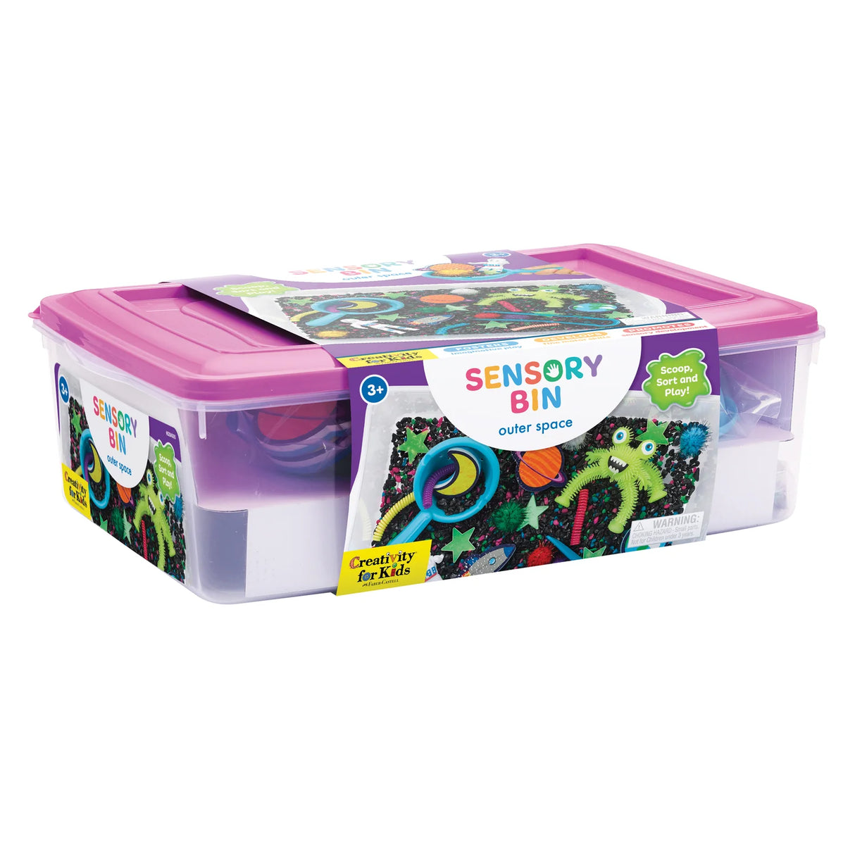 Sensory Bin - Outer Space