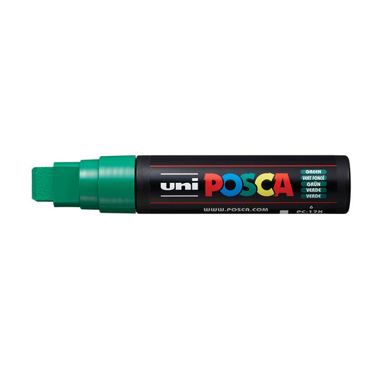Posca Pc-17K Extra Broad Chisel Tip Paint Marker Green