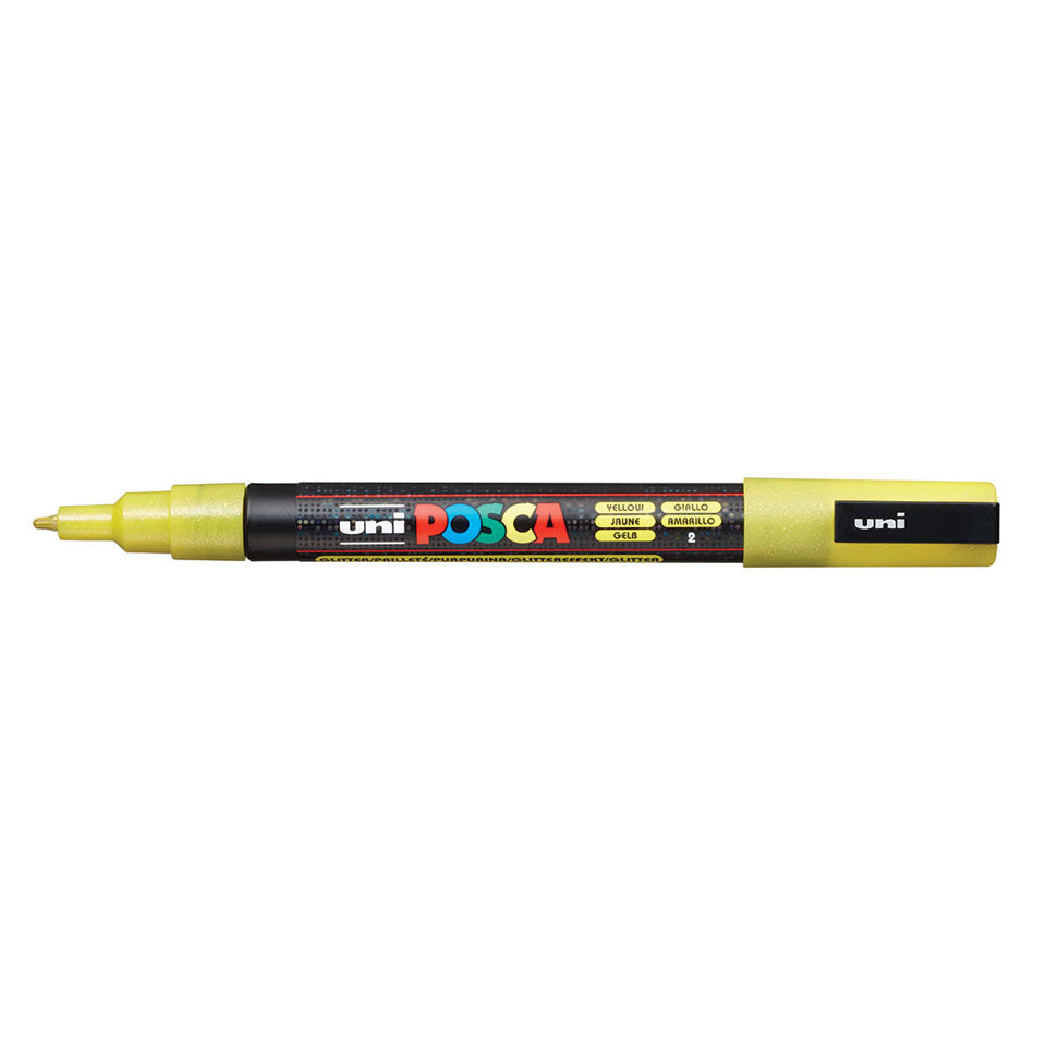 Posca PC-3M Fine Bullet Tip Marker - Sparkling Yellow