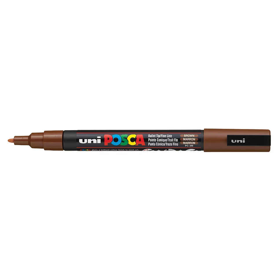 Posca Marker PC-3M Fine Bullet Tip Paint Marker Brown