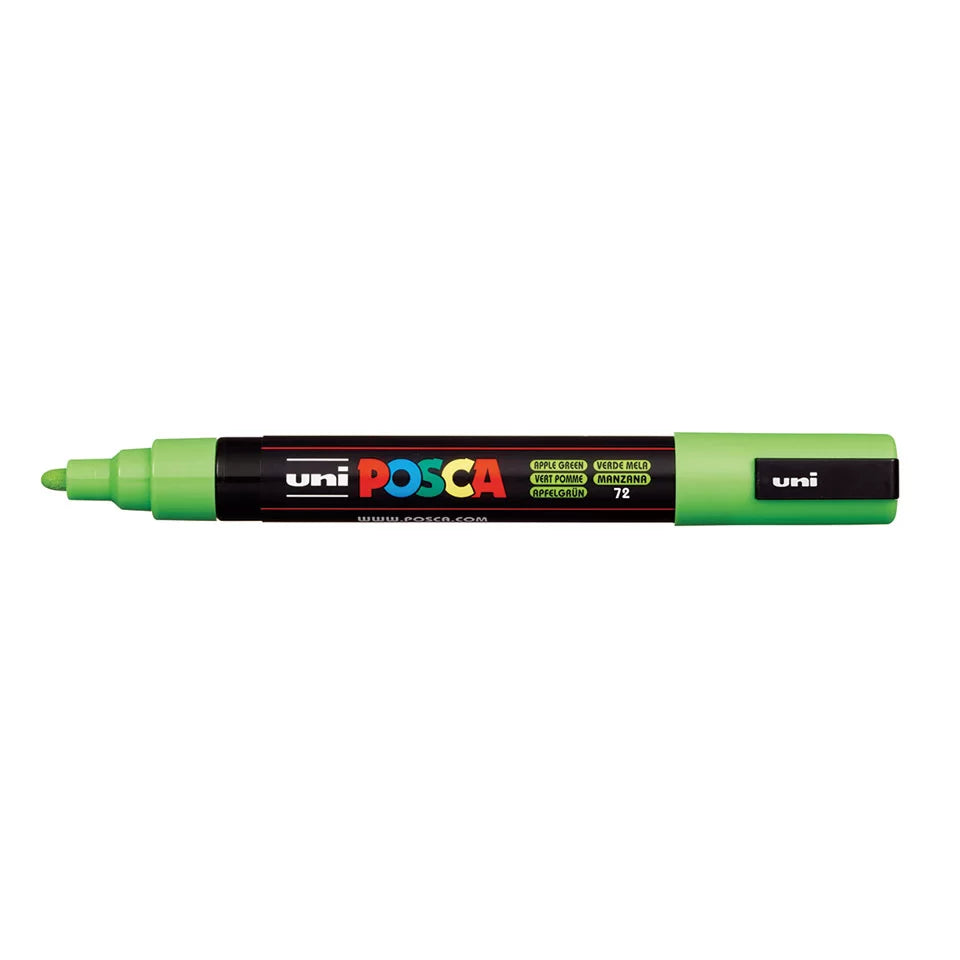 Posca PC-5M Medium Bullet Tip Marker Apple Green