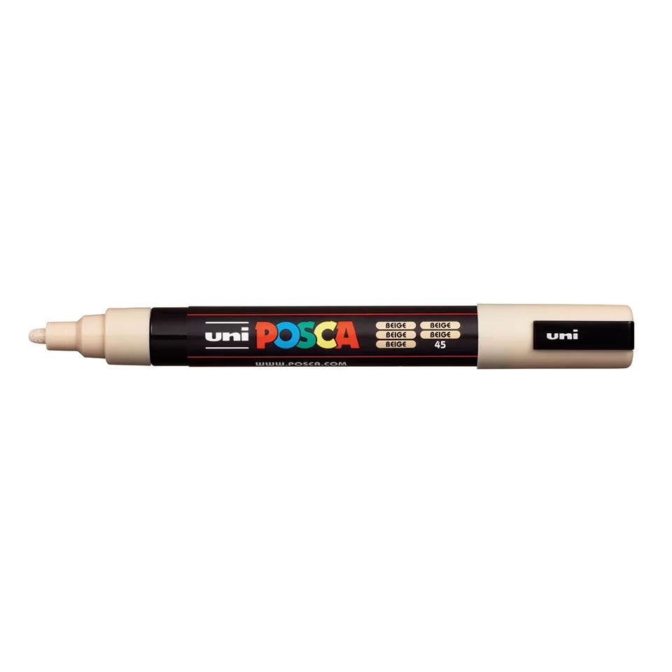 Posca PC-5M Medium Bullet Tip Paint Marker Beige