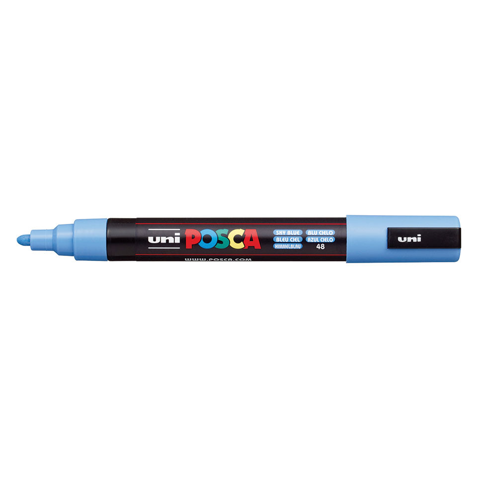 Posca PC-5M Medium Bullet Tip Paint Marker Sky Blue