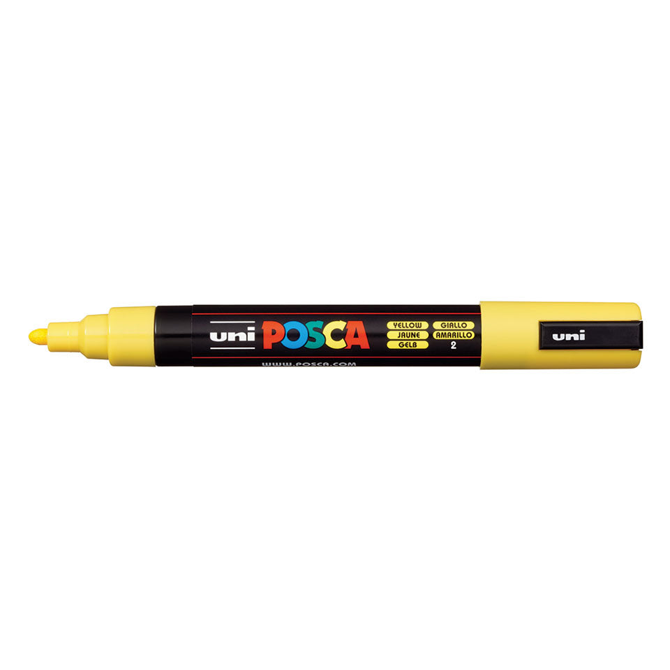 Posca PC-5M Medium Bullet Tip Paint Marker Yellow