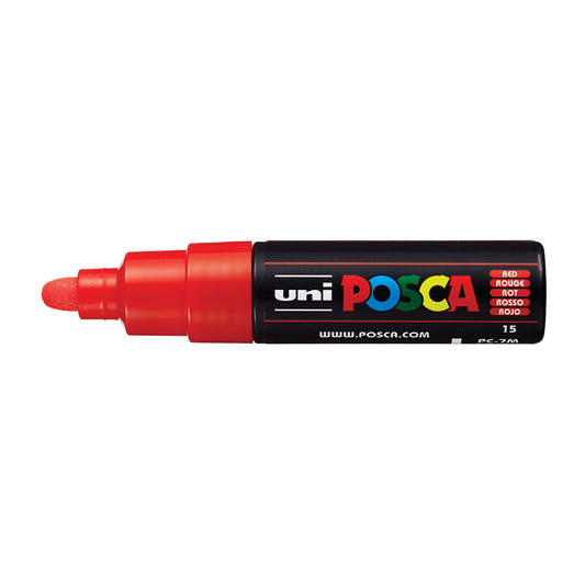 Posca PC-7M Red Paint Marker